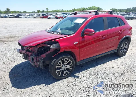 2017 Mitsubishi Outlander Sport 2.0 Es/2.0 Le из США, поврежденный, VIN JA4AP3AU3HZ016259